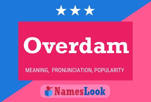 ملصق اسم Overdam