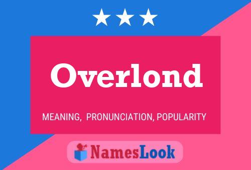 ملصق اسم Overlond