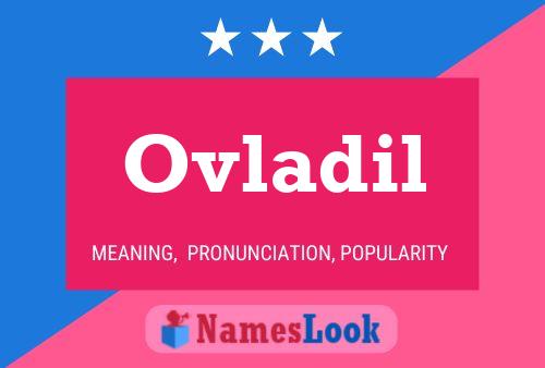 ملصق اسم Ovladil