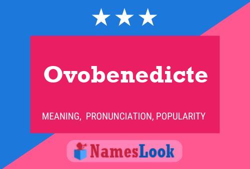 ملصق اسم Ovobenedicte