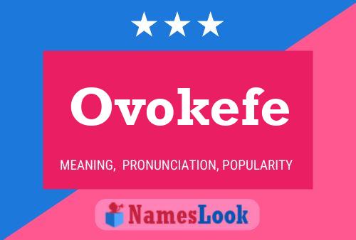 ملصق اسم Ovokefe