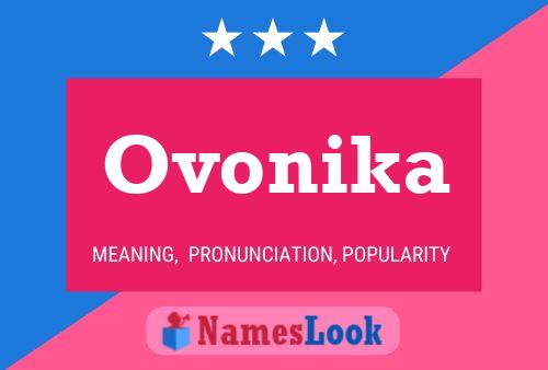 ملصق اسم Ovonika