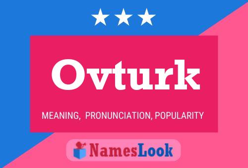 ملصق اسم Ovturk