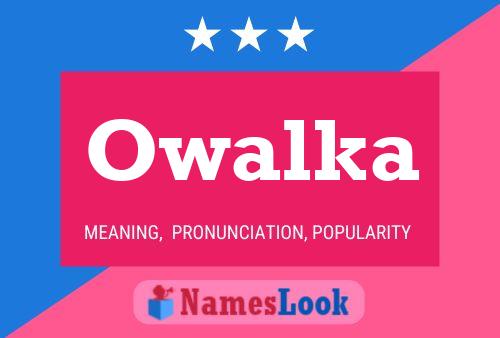 ملصق اسم Owalka