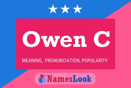 ملصق اسم Owen C