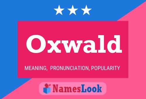 ملصق اسم Oxwald