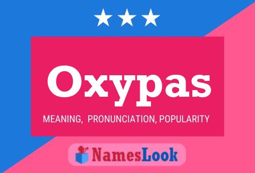 ملصق اسم Oxypas