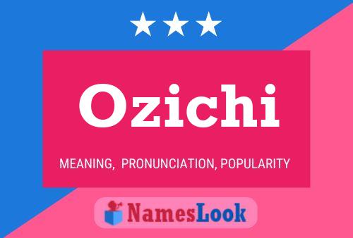 ملصق اسم Ozichi