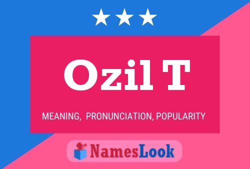 ملصق اسم Ozil T