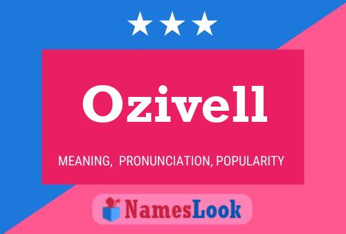 ملصق اسم Ozivell