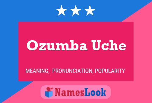 ملصق اسم Ozumba Uche