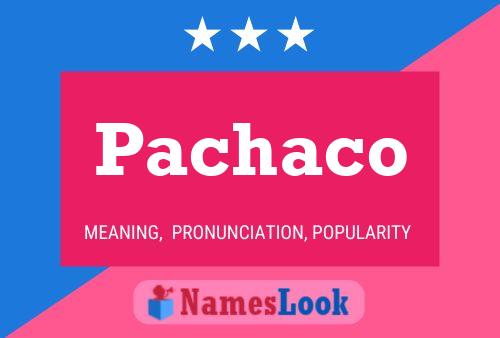 ملصق اسم Pachaco