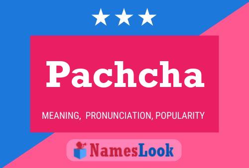 ملصق اسم Pachcha