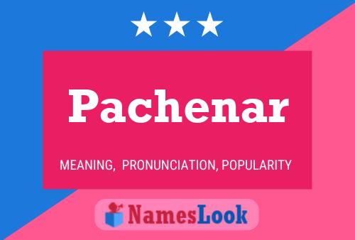 ملصق اسم Pachenar