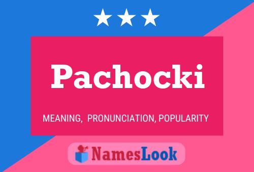 ملصق اسم Pachocki