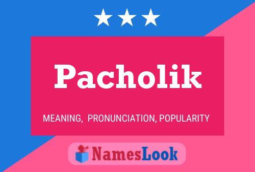 ملصق اسم Pacholik