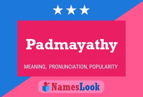 ملصق اسم Padmayathy