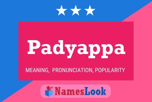 ملصق اسم Padyappa