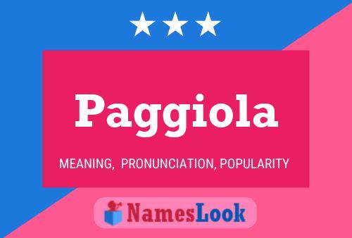 ملصق اسم Paggiola