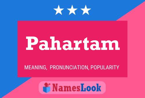 ملصق اسم Pahartam