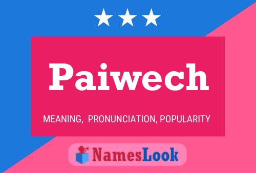 ملصق اسم Paiwech