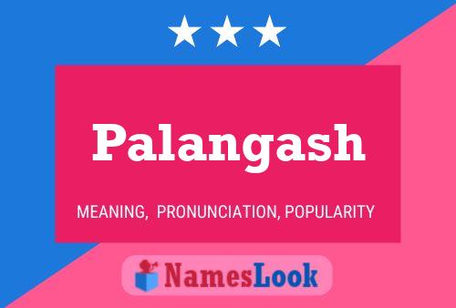 ملصق اسم Palangash