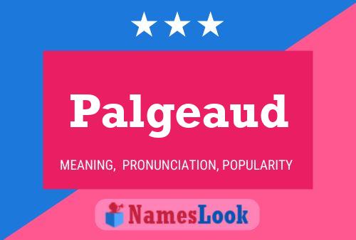 ملصق اسم Palgeaud