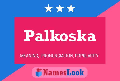 ملصق اسم Palkoska