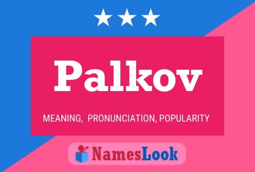 ملصق اسم Palkov