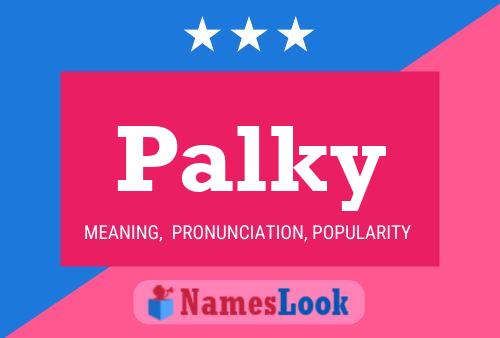 ملصق اسم Palky