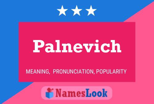 ملصق اسم Palnevich