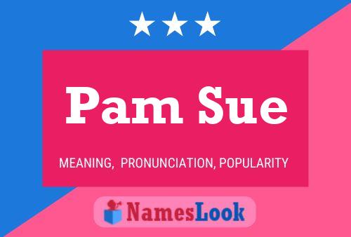 ملصق اسم Pam Sue