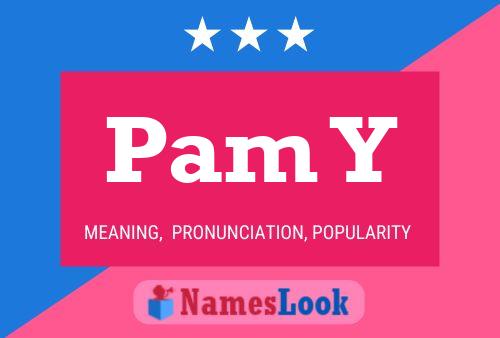 ملصق اسم Pam Y