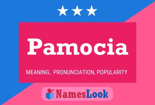 ملصق اسم Pamocia