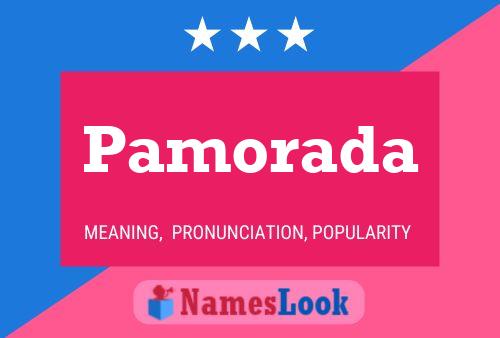 ملصق اسم Pamorada