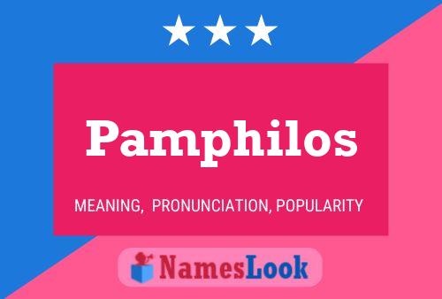 ملصق اسم Pamphilos