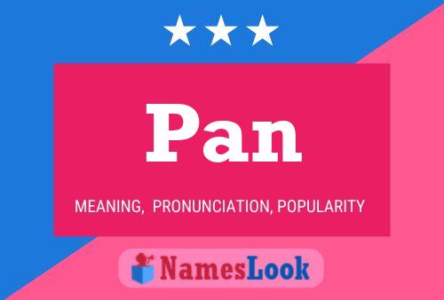 ملصق اسم Pan