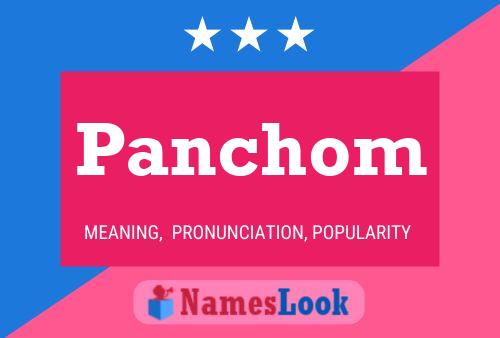 ملصق اسم Panchom