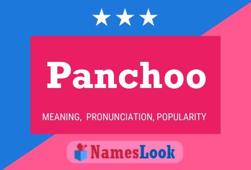 ملصق اسم Panchoo