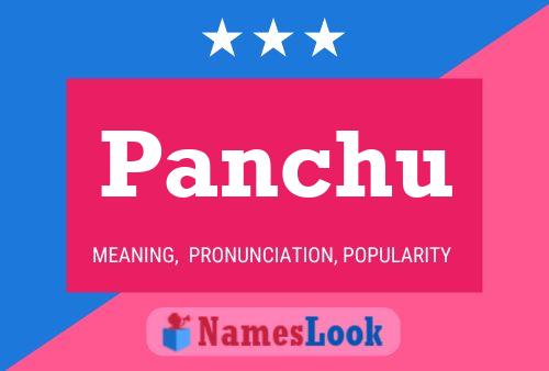 ملصق اسم Panchu