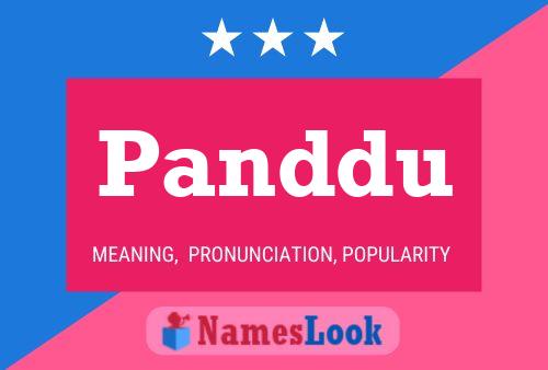 ملصق اسم Panddu