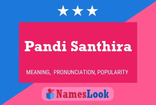 ملصق اسم Pandi Santhira