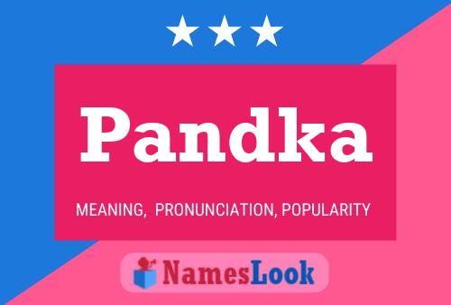 ملصق اسم Pandka