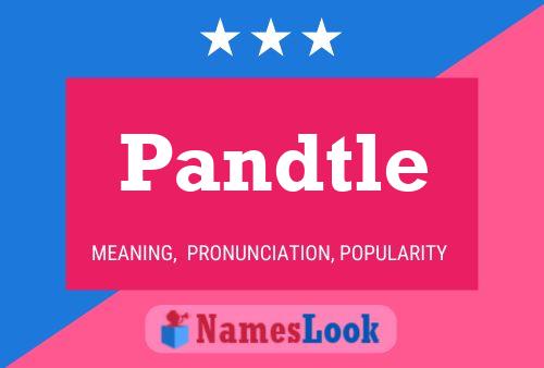 ملصق اسم Pandtle