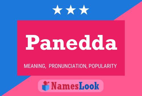 ملصق اسم Panedda