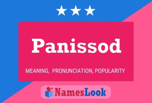 ملصق اسم Panissod