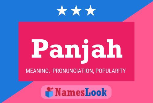 ملصق اسم Panjah