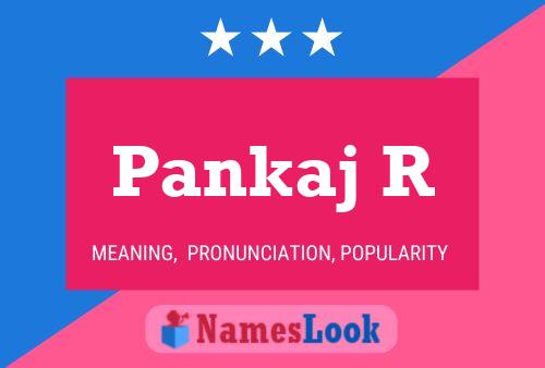 ملصق اسم Pankaj R