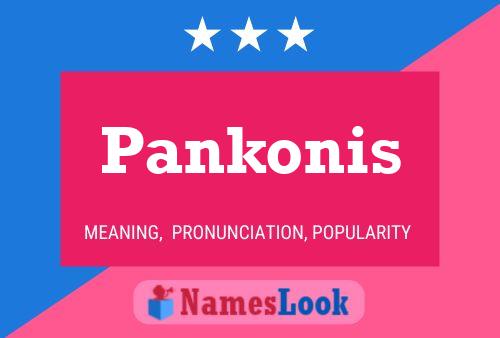 ملصق اسم Pankonis