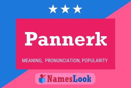 ملصق اسم Pannerk